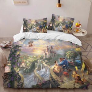 Alternative view of Bella Beauty and the Beast 16 Duvet Cover