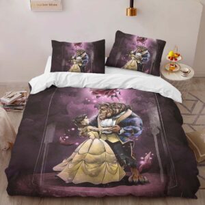 Alternative view of Bella Beauty and the Beast 24 Duvet Cover