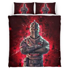 Black Knight Fortnite Skin Duvet Cover