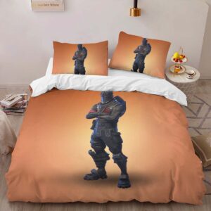 Alternative view of Black Knight Fortnite Skin 3 Duvet Cover