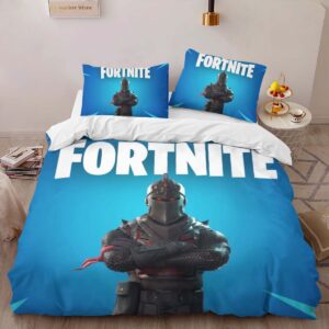 Alternative view of Black Knight Fortnite Skin 5 Duvet Cover