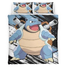 Blastoise Pokemon Duvet Cover