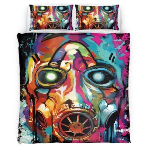 Borderlands Graffiti Games Duvet Cover