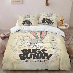 Alternative view of Bugs Bunny Looney Tunes 01 Duvet Cover