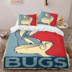 Alternative view of Bugs Bunny Looney Tunes 02 Duvet Cover