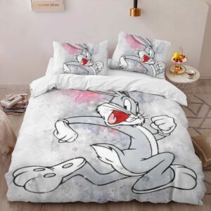 Alternative view of Bugs Bunny Looney Tunes 03 Duvet Cover