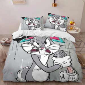 Alternative view of Bugs Bunny Looney Tunes 06 Duvet Cover