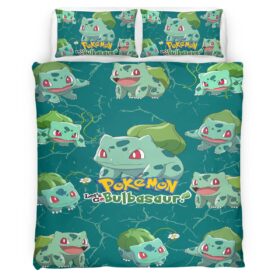Bulbasaur Pokemon 2 Duvet Cover