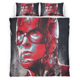 Captain America Marvel 05 Duvet Cover