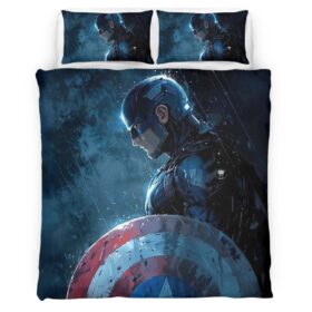Captain America Marvel 11 Duvet Cover