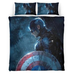 Captain America Marvel 11 Duvet Cover