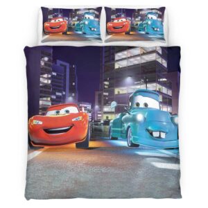 Cars 95 Lightning McQueen and Tokyo Mater Duvet Cover