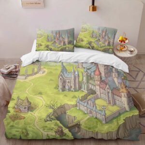 Alternative view of Castle Hogwarts Harry Potter Duvet Cover