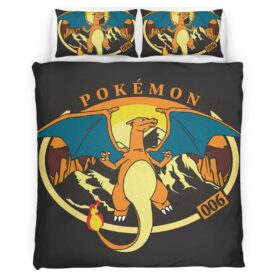 Charizard Pokemon 10 Duvet Cover