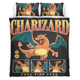 Charizard Pokemon 11 Duvet Cover