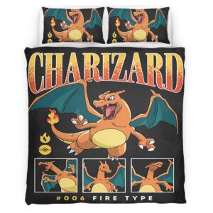Charizard Pokemon 11 Duvet Cover