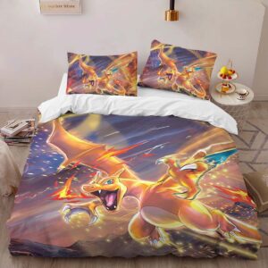 Alternative view of Charizard Pokemon 2 Duvet Cover