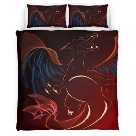 Charizard Pokemon Art Duvet Cover