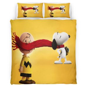 Charlie Brown and Snoopy Peanuts 2 Duvet Cover