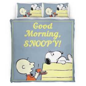 Charlie Brown and Snoopy Peanuts 3 Duvet Cover