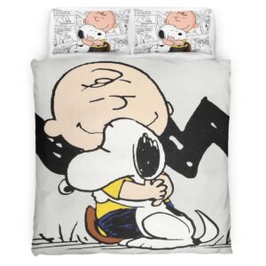 Charlie Brown and Snoopy Peanuts Duvet Cover