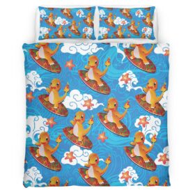 Charmander Fire Pokemon 2 Duvet Cover