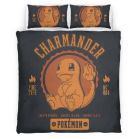 Charmander Fire Pokemon 6 Duvet Cover
