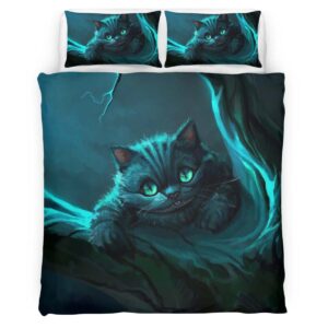 Cheshire Cat Alive in Wonderland 02 Duvet Cover
