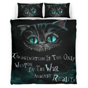 Cheshire Cat Alive in Wonderland 03 Duvet Cover