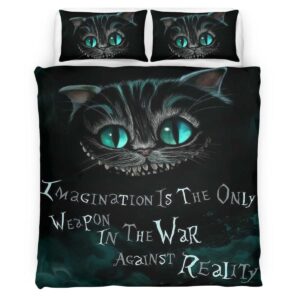 Cheshire Cat Alive in Wonderland 03 Duvet Cover