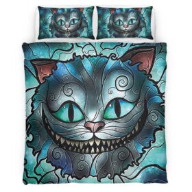 Cheshire Cat Alive in Wonderland 05 Duvet Cover