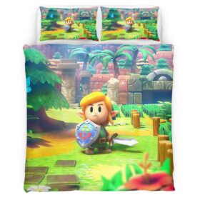 Chibi Link The Legend of Zelda Duvet Cover