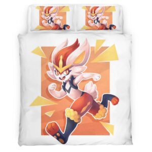 Cinderace Pokemon 2 Duvet Cover