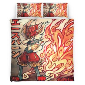 Cinderace Pokemon 6 Duvet Cover