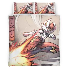Cinderace Pokemon 7 Duvet Cover