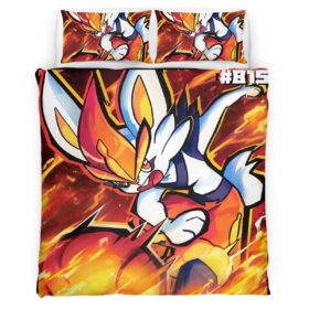 Cinderace Pokemon 8 Duvet Cover
