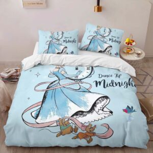Alternative view of Cinderella Dance Til Midnight Duvet Cover