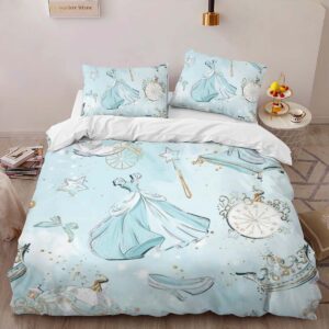 Alternative view of Cinderella Disney Princess Pattern 01 Duvet Cover