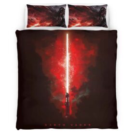 Darth Vader Red Lightsaber Duvet Cover