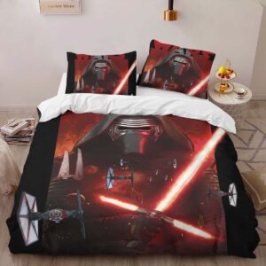 Alternative view of Darth Vader Star Wars 1001 Duvet Cover