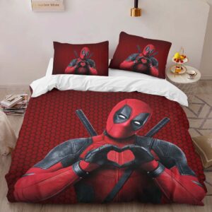 Alternative view of Deadpool 13 Duvet Cover