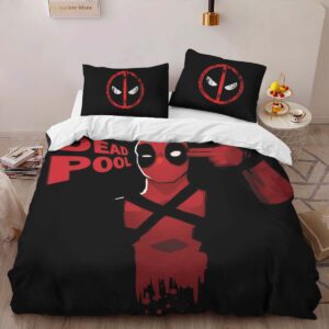 Alternative view of Deadpool 16 Duvet Cover