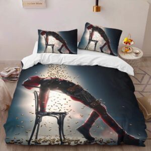 Alternative view of Deadpool 2 Duvet Cover