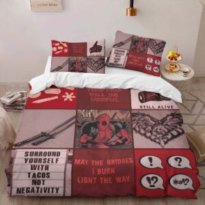 Alternative view of Deadpool 20 Duvet Cover