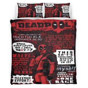 Deadpool 21 Duvet Cover