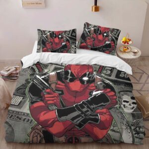 Alternative view of Deadpool 30 Duvet Cover