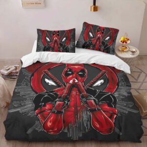 Alternative view of Deadpool 7 Duvet Cover