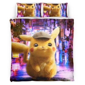 Detective Pikachu Duvet Cover