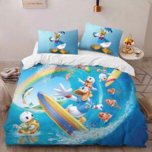 Alternative view of Disney Donald Duck 19 Duvet Cover