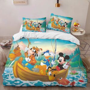 Alternative view of Disney Donald Duck And Mickey Mouse 02 Duvet Cover